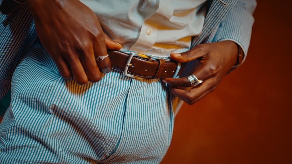 Men's holiday belts