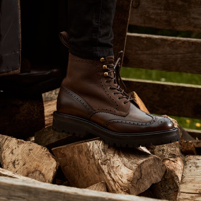 Casual country derby boots