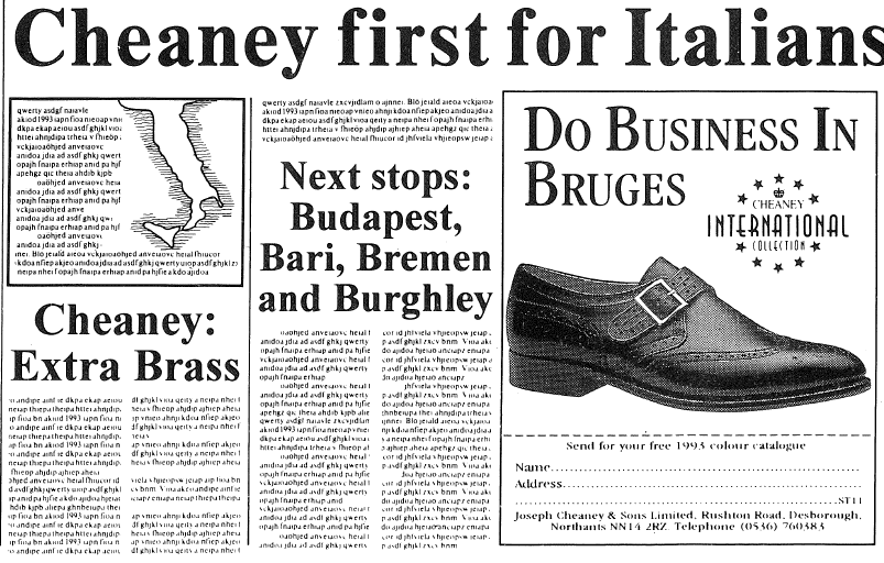 International Cheaney influence