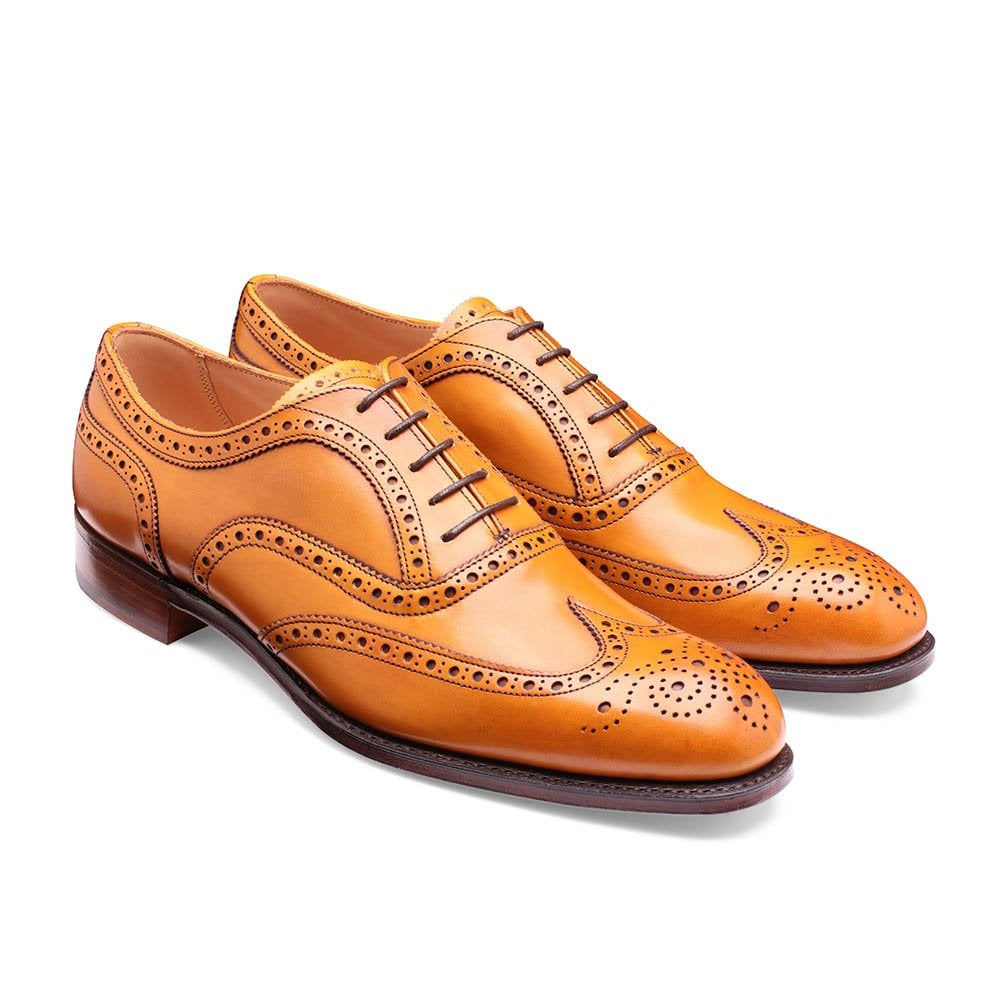 Cheaney Arthur III Men's Light Chestnut Oxford Brogue