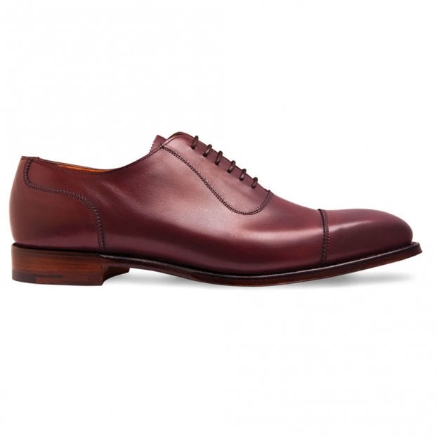 Brackley Oxford in Burgundy Calf Leather