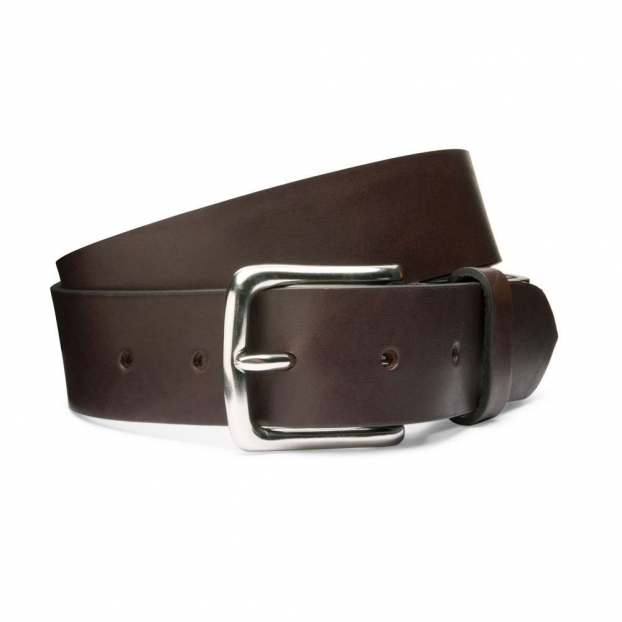 Casual Brown Belt | Silver Buckle