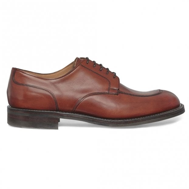 Chiswick R Derby in Dark Leaf Calf Leather