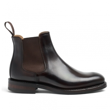 Clara R Chelsea Boot in Chicago Tan Chromexcel Leather