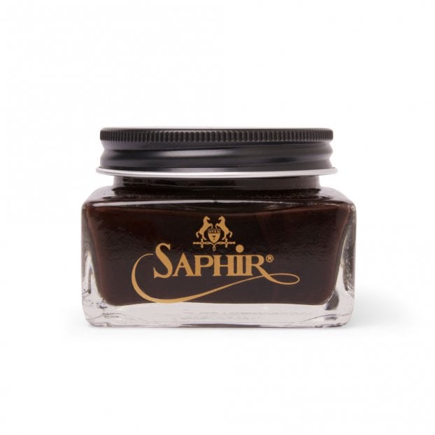 Creme Cuir Gras - Greasy Leather Cream - Dark Brown