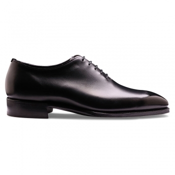 Crowndale Wholecut Oxford in Black Calf Leather