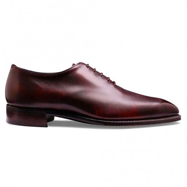Crowndale Wholecut Oxford in Brown Museum Calf Leather