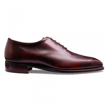 Crowndale Wholecut Oxford in Brown Museum Calf Leather