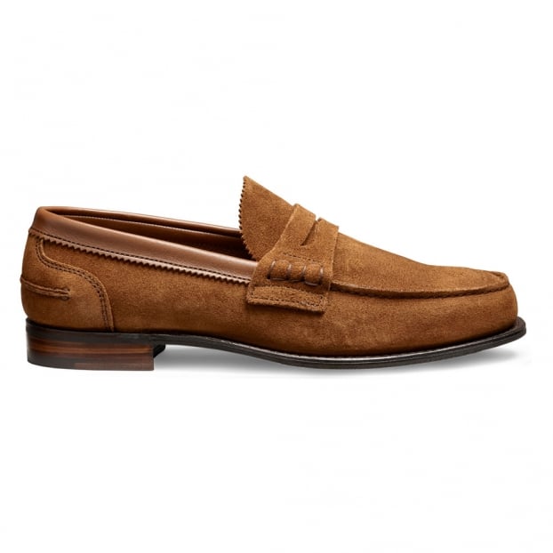 Dover D Loafer in Sandal Castoro Suede