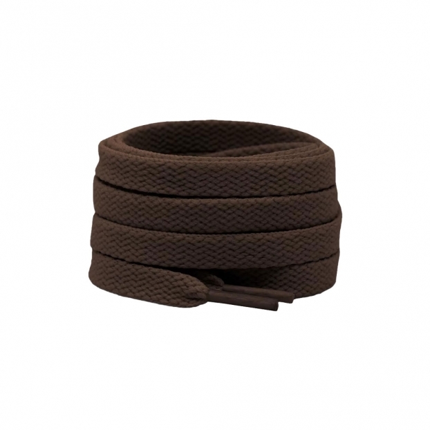 Flat Trainer Laces - Brown - 115cm (248/115 Brown)