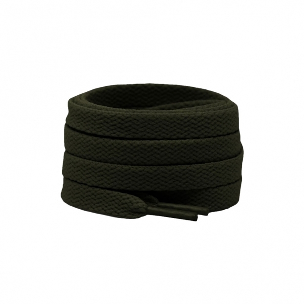 Flat Trainer Laces - Green - 115cm (248/115 Green)