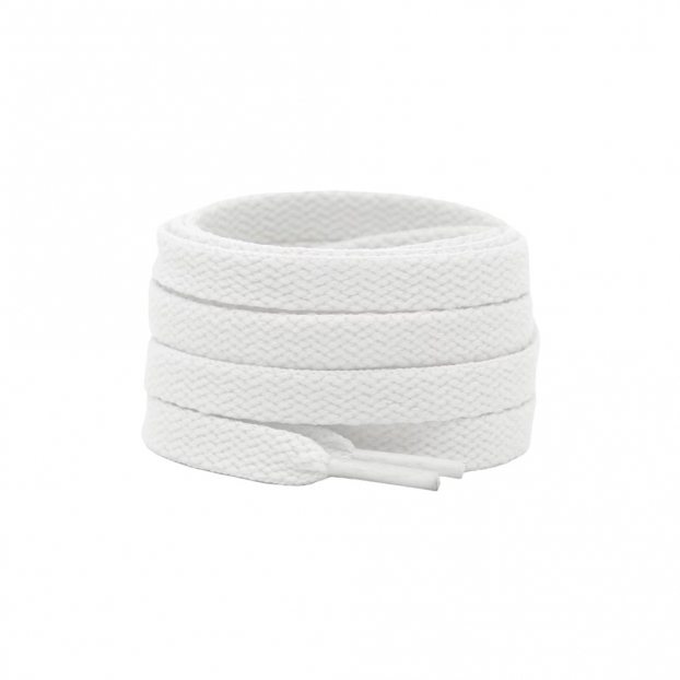 Flat Trainer Laces - White - 115cm (248/115 White)