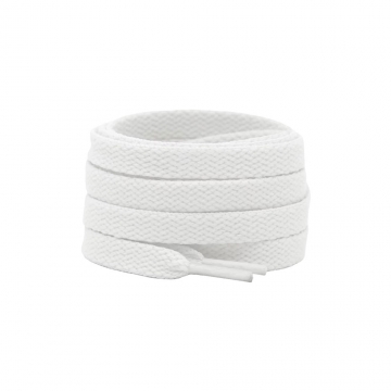 Flat Trainer Laces - White - 115cm (248/115 White)