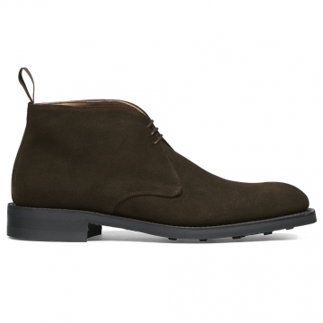 Jackie III R Chukka Boot in Pony (Dark Brown) Suede