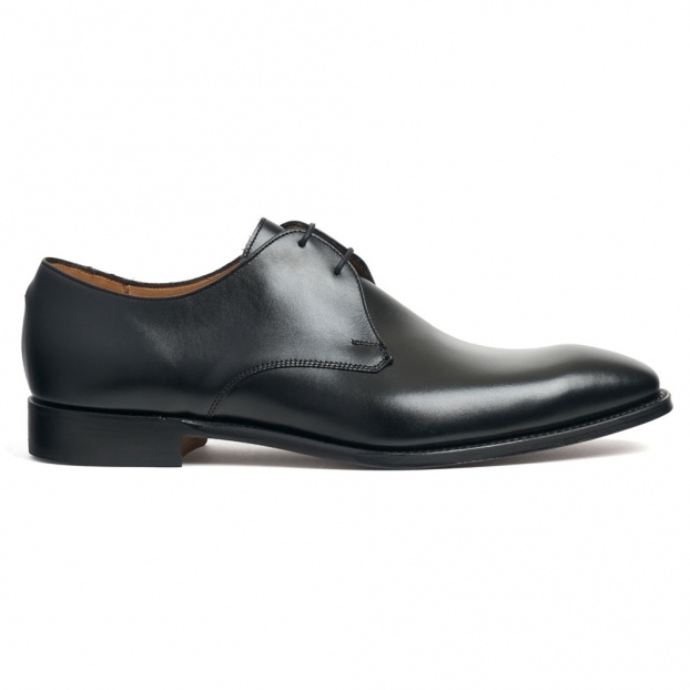 Liverpool III Derby in Black Calf Leather