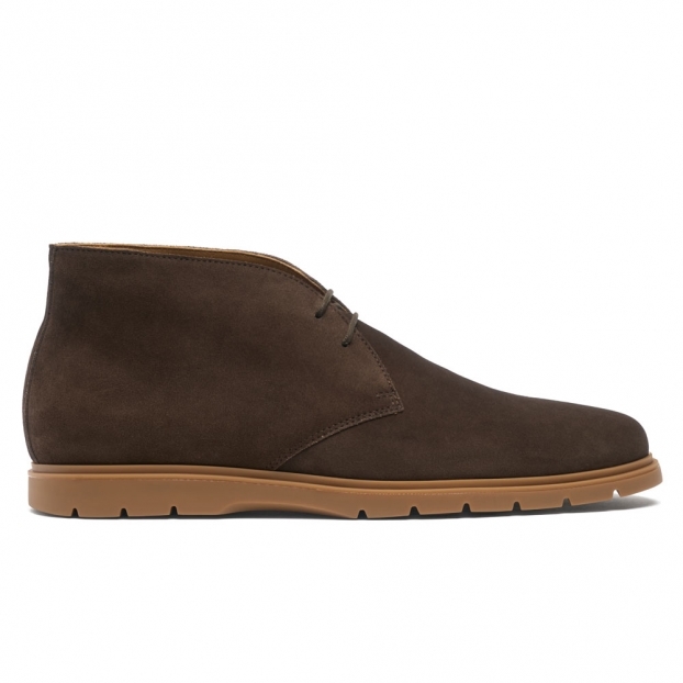 Lucerne Chukka Boot in Chocolate Brown Suede