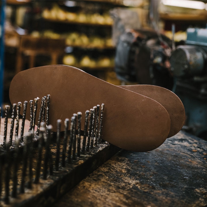 Oak Bark Tanned Soles