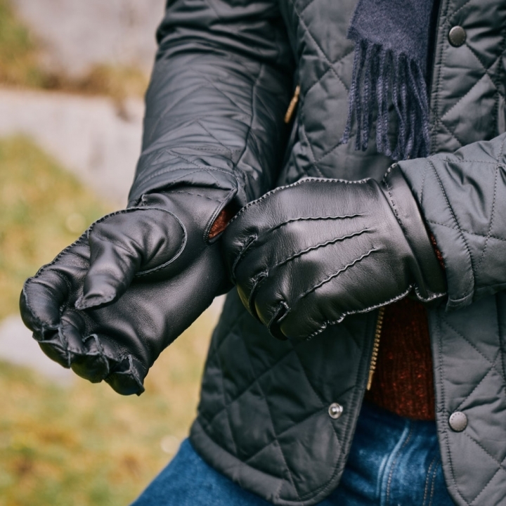 Touchscreen Hairsheep Leather