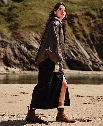 Britney R Chelsea Boot in Rust Waxy Leather | Shop Now