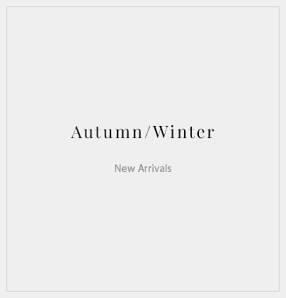 A/W 2026 - New Arrivals