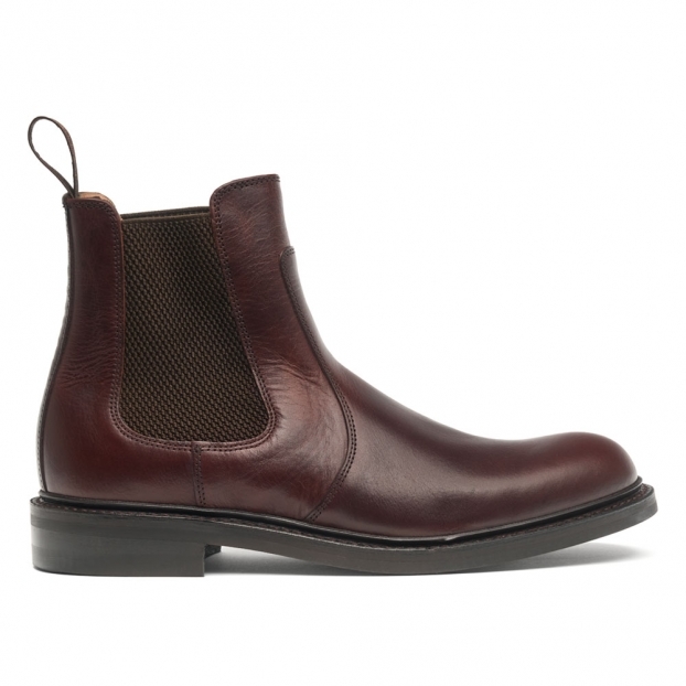 Mohawk II R Chelsea Boot in Brown Pull Up Leather