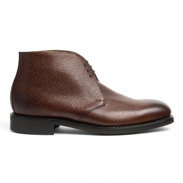 Orton R Chukka Boot in Chestnut Grain