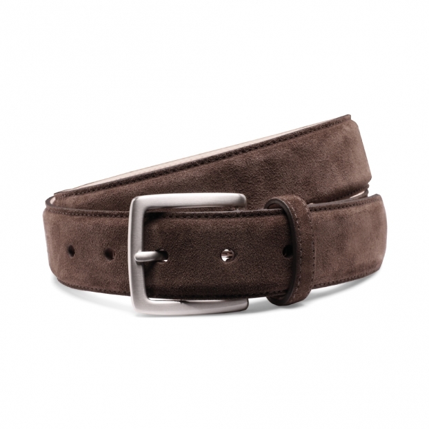 Plough Suede Belt | Silver Buckle