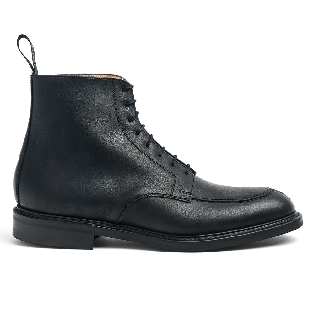 Regency Men's Riding Boot Cheaney Richmond II R Derby Boot in Black Regency Calf Leather