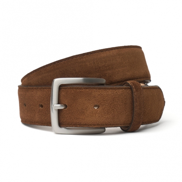 Rustique Suede Belt | Silver Buckle