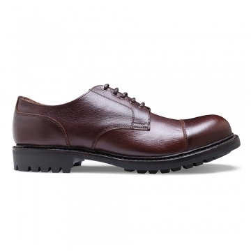 Spitfire II C Military Style Derby in Whiskey Kudu Leather